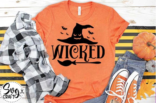 Wicked SVG cut file, Halloween SVG cut file , pumpkin SVG file 31 svg Design For Cheap